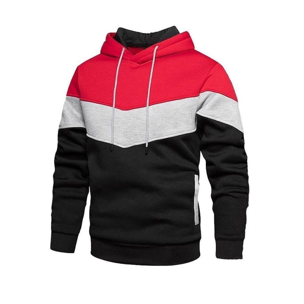 Europeu americano Cross-Border novo estilo velo moletom costura Hoodie outono inverno casual esportes moletom jaqueta ca