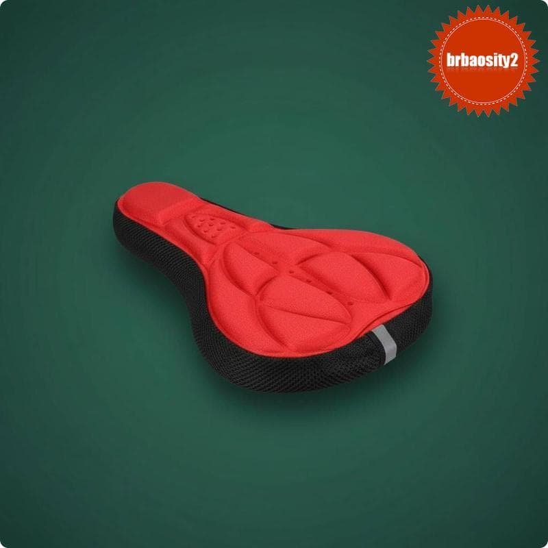 [Brbaosity2] Capa Ergonômica Para Assento De Bicicleta Almofada De Esponja Acolchoada De Selim De Ciclismo Com