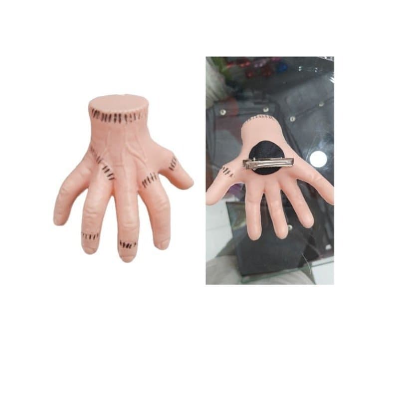 1/2/3/5 Mãozinha Presilha Pregador Presilha De Cabelo Enfeite Decoração Halloween Assustador