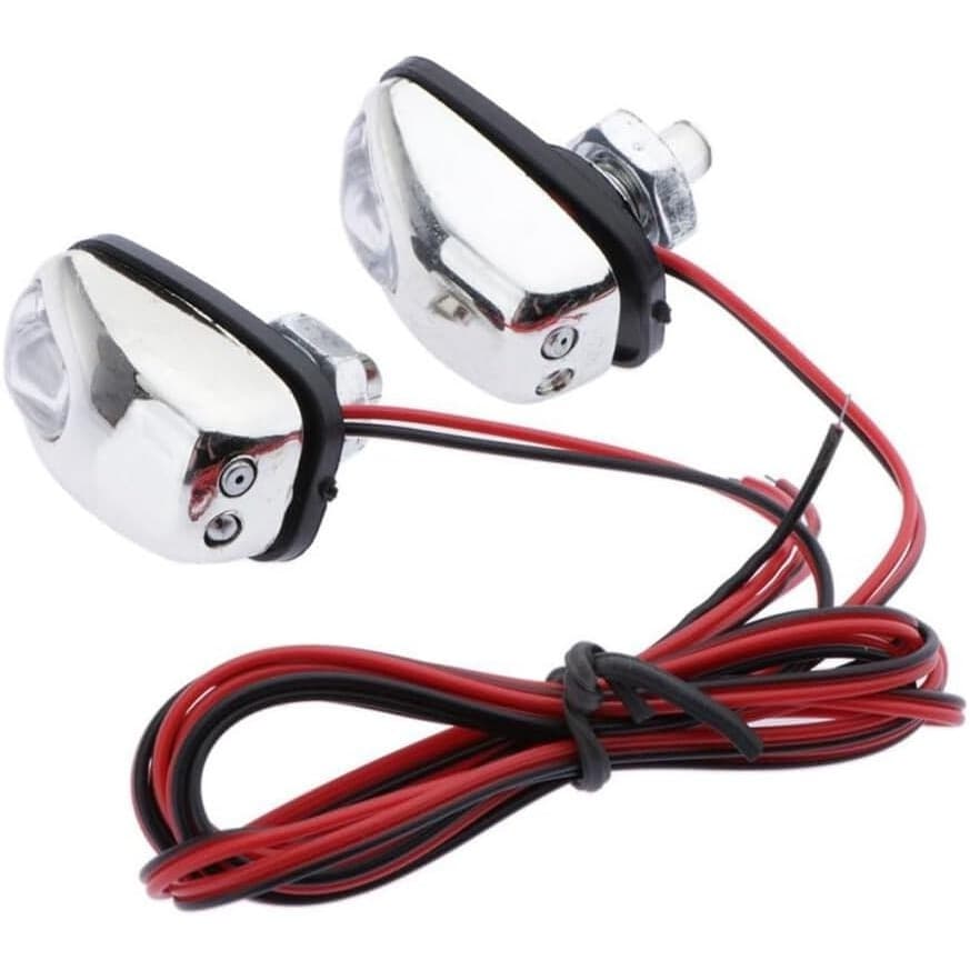 Luz Do Capô Limpador De Carro , LED Automático , Lavador De Bico De Spray De Água Com Lâmpada 12V Para A Maioria Dos Car