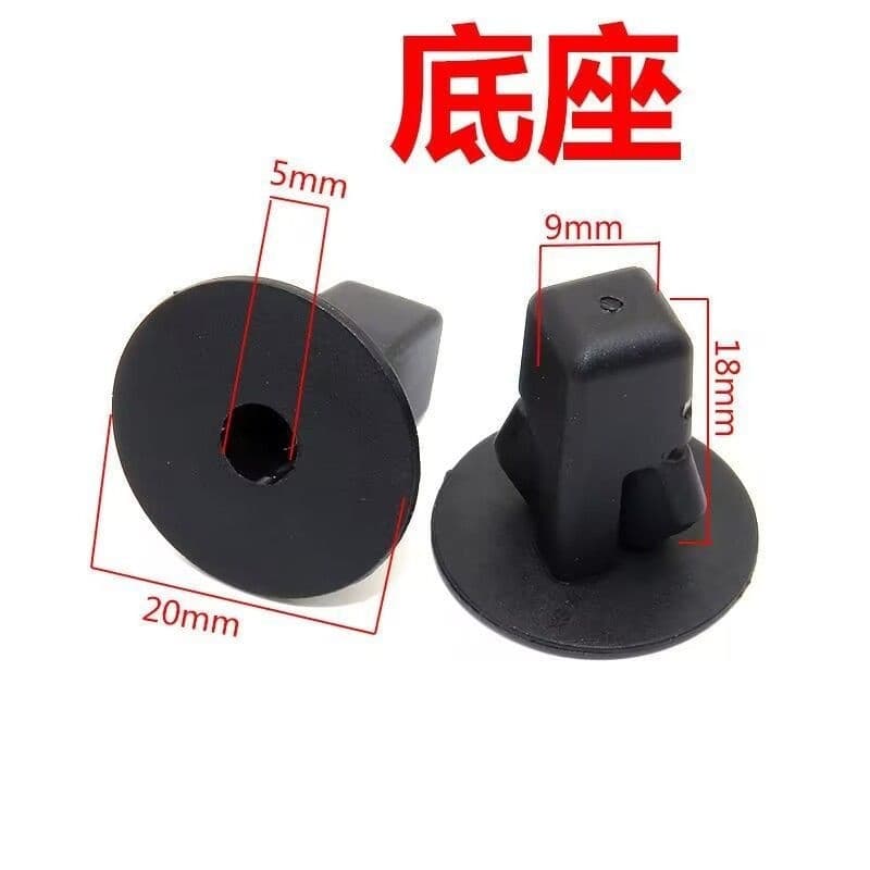 Fivela de Base de porca de plástico para forro de para-choque de carro adequada para Toyota Corolla Camry Vios Levin Cro