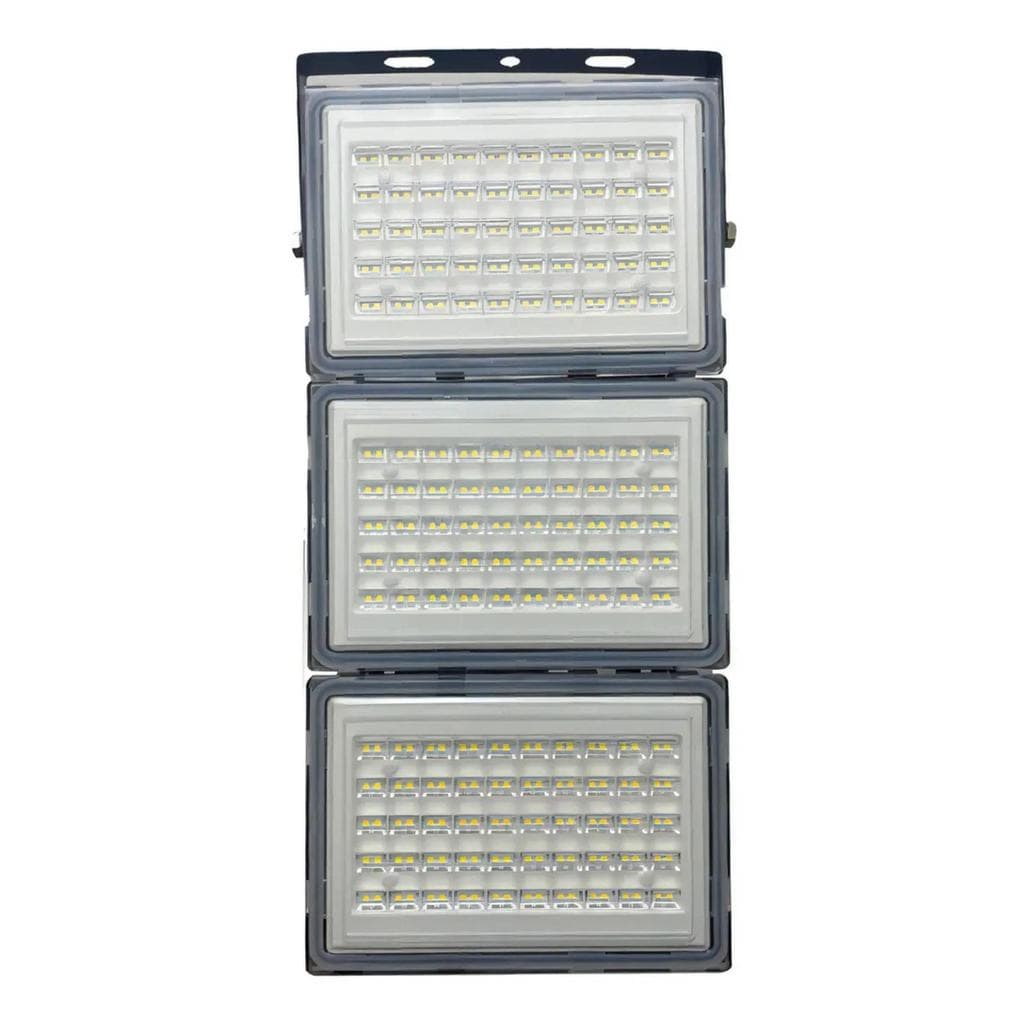 Refletor Led Holofote Modular Abs 300w 6500k Ip67 Cor Da Carcaça Preto Cor Da Luz Branco-frio