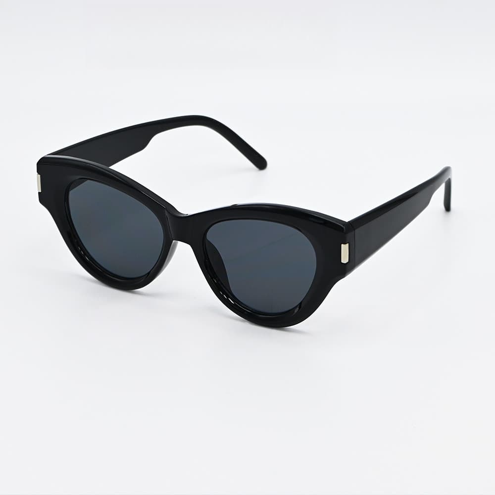 Europeu americano moda olho de gato quadro Retro europeu americano óculos de sol High-End óculos de sol de borda grossa