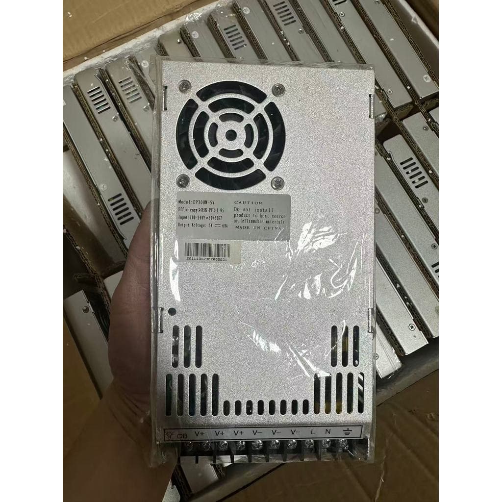 90-265V ~ 50/60Hz Nova fonte de alimentação Original DP300W-5V Fonte de alimentação comutada 5V60A Fonte de alimentação