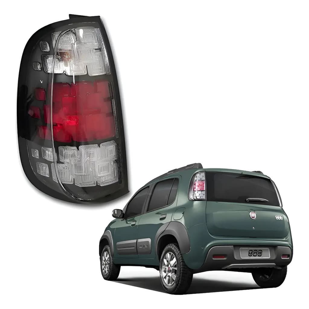 Sinaleira Traseira Original Fiat Novo Uno Way Nova Original 51931738
