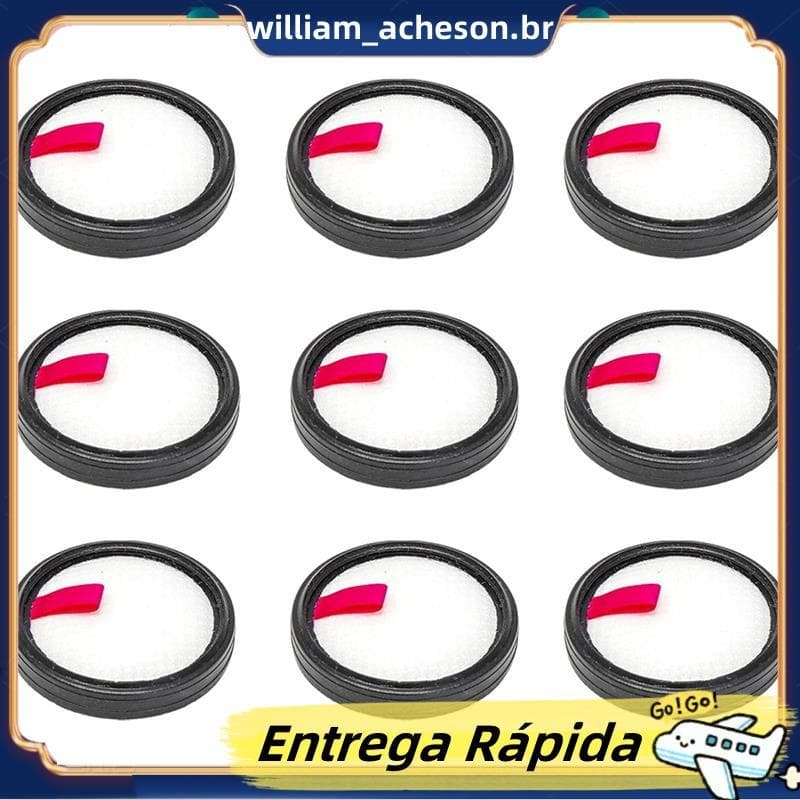 9 Peças De Reposição De Filtro De Vácuo Para K370/N370 , Substituição Aspirador De Pó Sem Fio