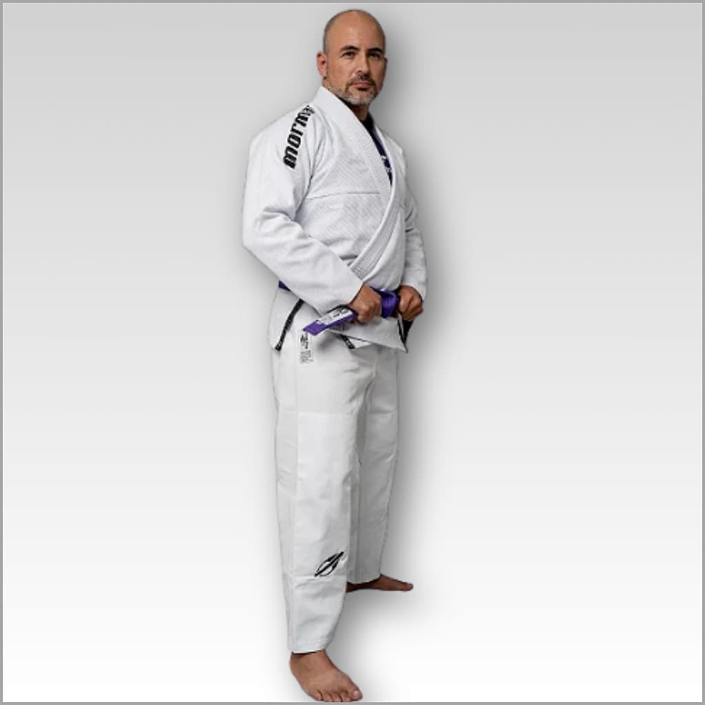 Kimono Branco Jiu Jitsu Mormaii Surf Pro Unissex.