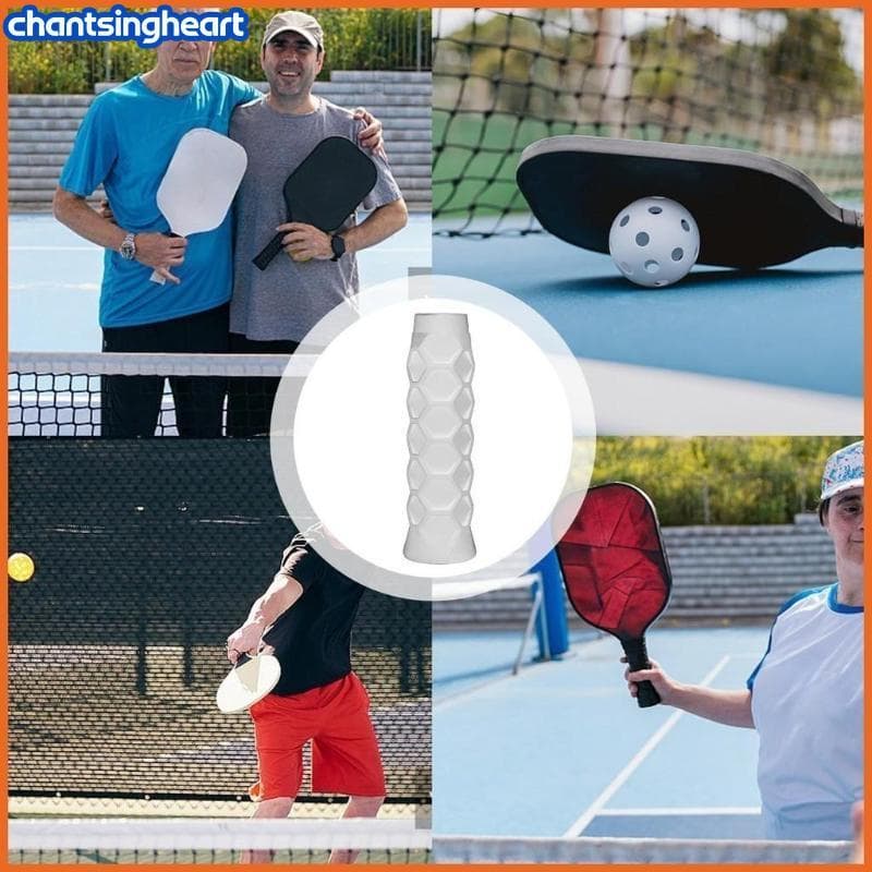 CHANT Silicone Pilha Paddle Grip Capa Antiderrapante Anti Suor Lidar Com Envoltório Para Padel Tênis Badminton Undergrip