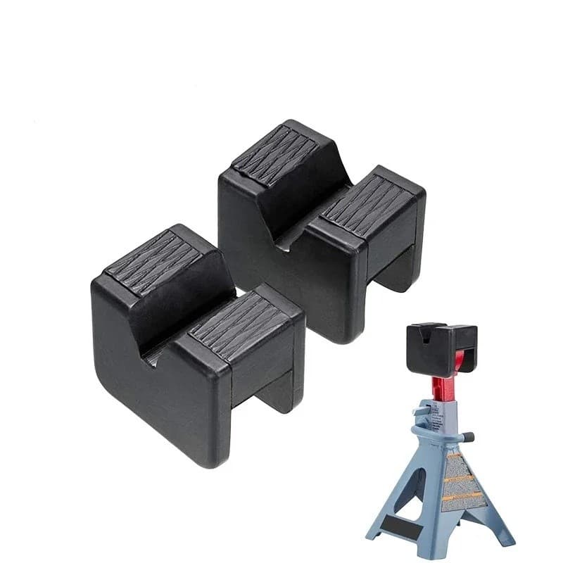 < LK > 1pc Carro Jack Almofada De Borracha Entalhado Trilho Guia Bloco Peças De Reparo Do Suprimentos