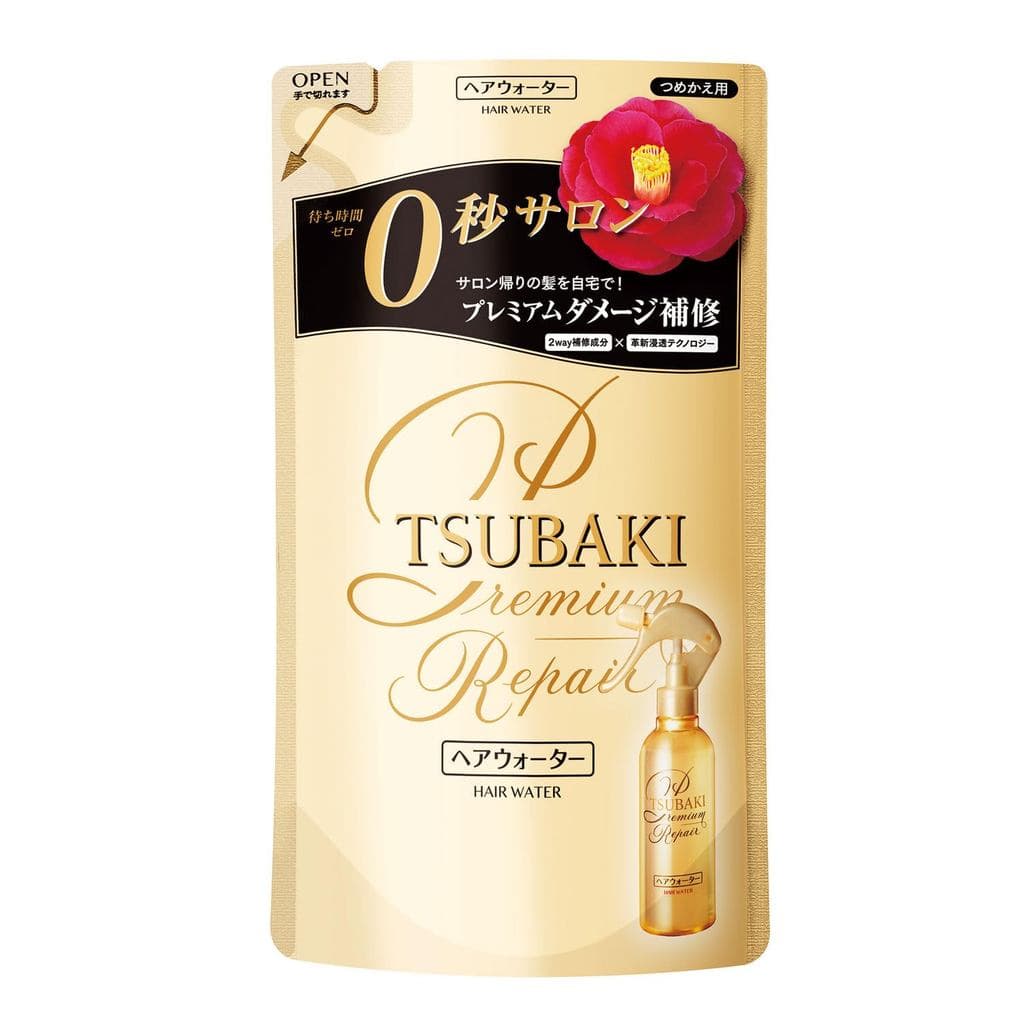 Refil de Água Reparadora Capilar Premium TSUBAKI 200ml (para cabelos danificados)