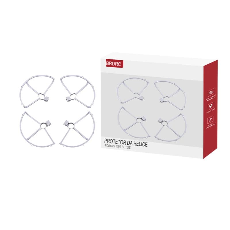 Protetor de Hélice DJI Mini SE, Mini 2 – Encaixe Rápido e Proteção Completa para seu Drone