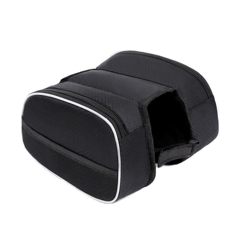 Bolsa de feixe dianteiro de bicicleta, bolsa de tubo superior de Mountain Bike, bolsa de sela, bolsa de feixe cruzado