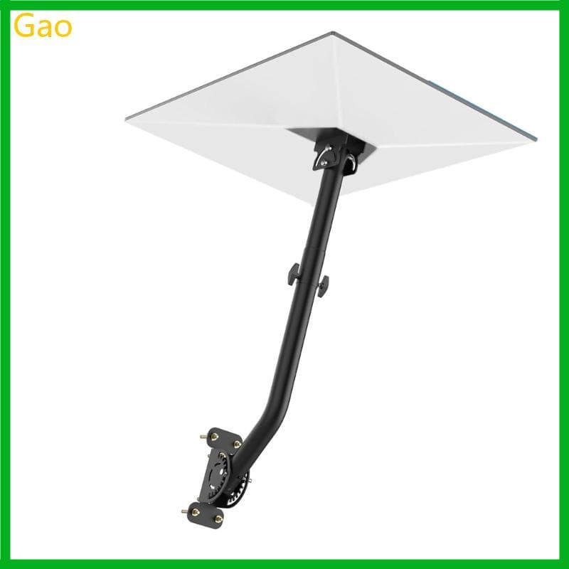 Gao Direcional Satélite Prato Montagem Suporte De Parede Metal Com Tubo Central Deslizante Para Cabine Exterior Garagem