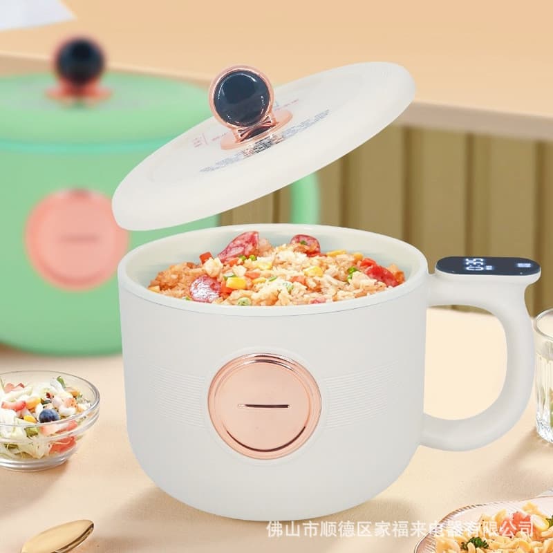 Mini panela de arroz panela elétrica multifuncional panela integrada dormitório estudantil panela de macarrão pequena pa