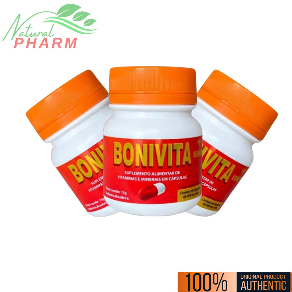3 Bonivita Suplemento Alimentar