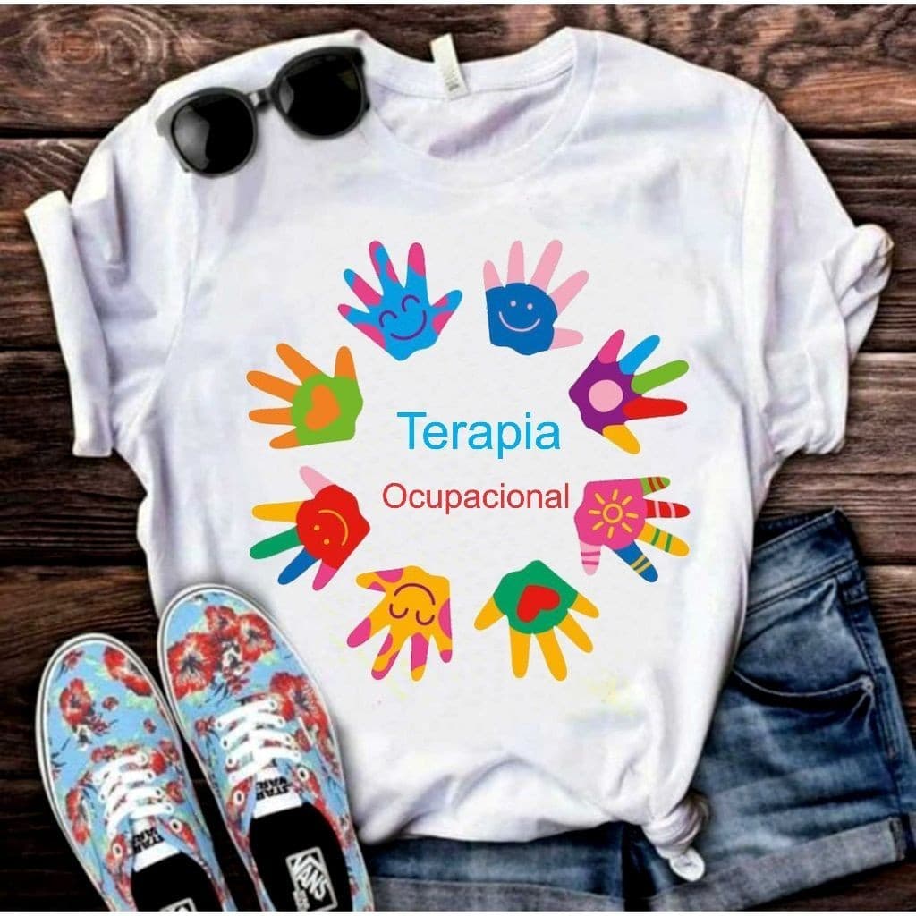 Camisa Terapia Ocupacional  Camiseta T-Shirt Blusa J R DR