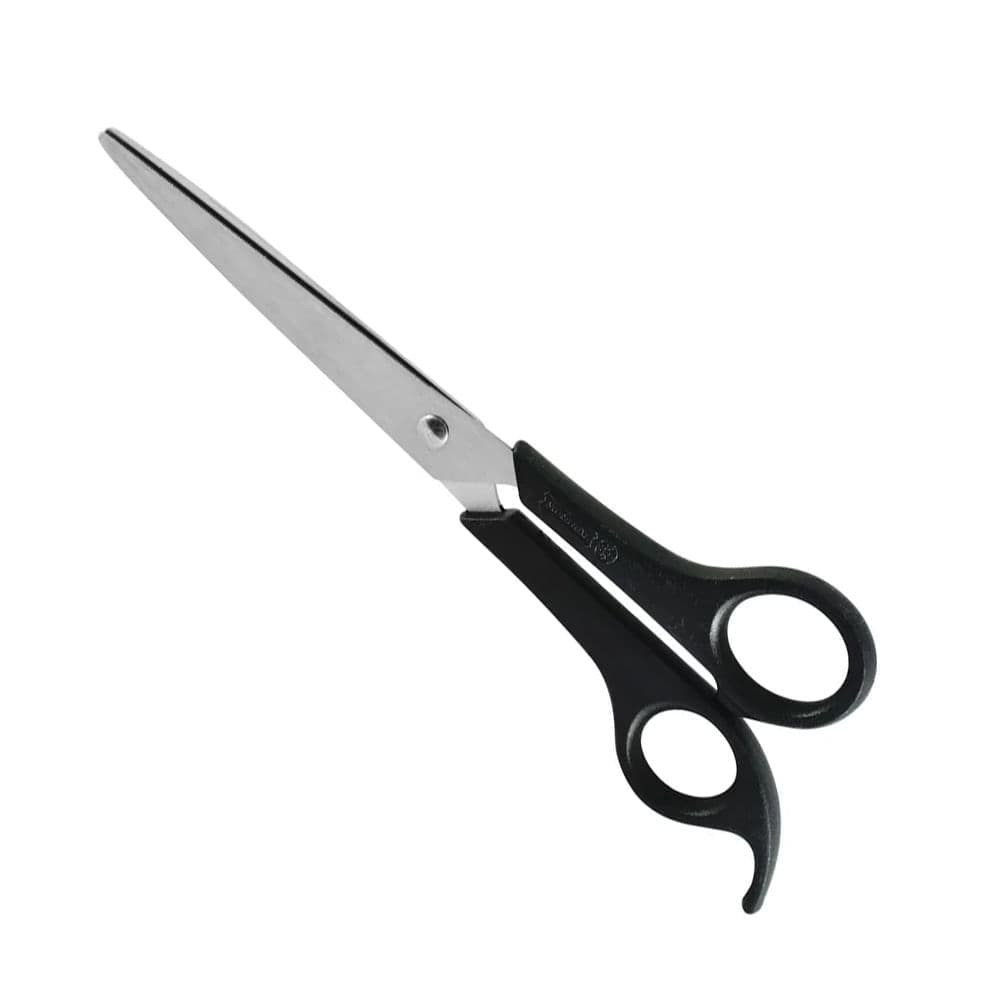 Tesoura Barbeiro Mundial Flex Fio Laser 19 cm Inox com Descanso