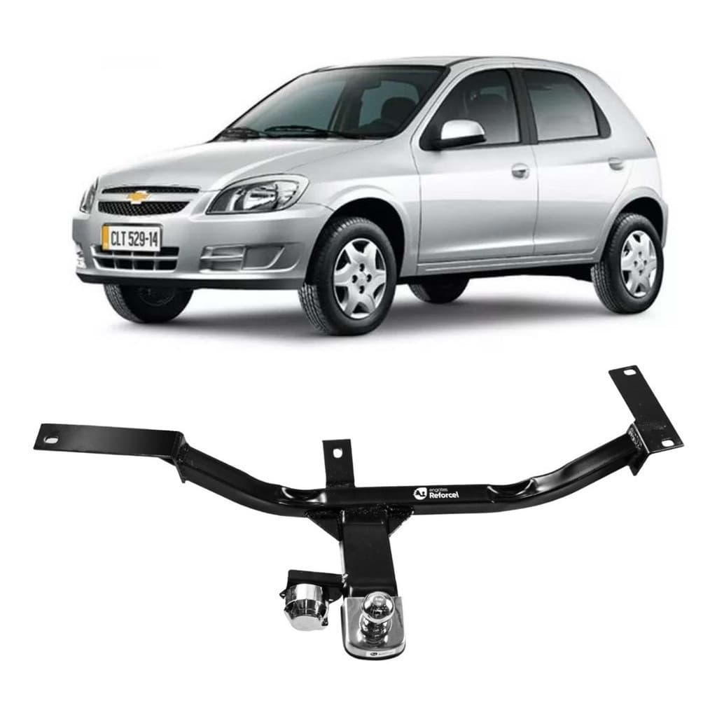 Engate Reboque Celta 2000 A 2015 E Corsa Wind 1994 A 2002  Homologado