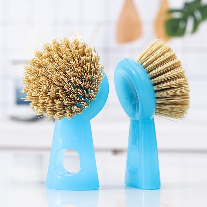 KM.5025.Estilo japonês Stand-Up pote escova alça curta Multi-Purpose escova placa de corte escova de limpeza cerdas dura