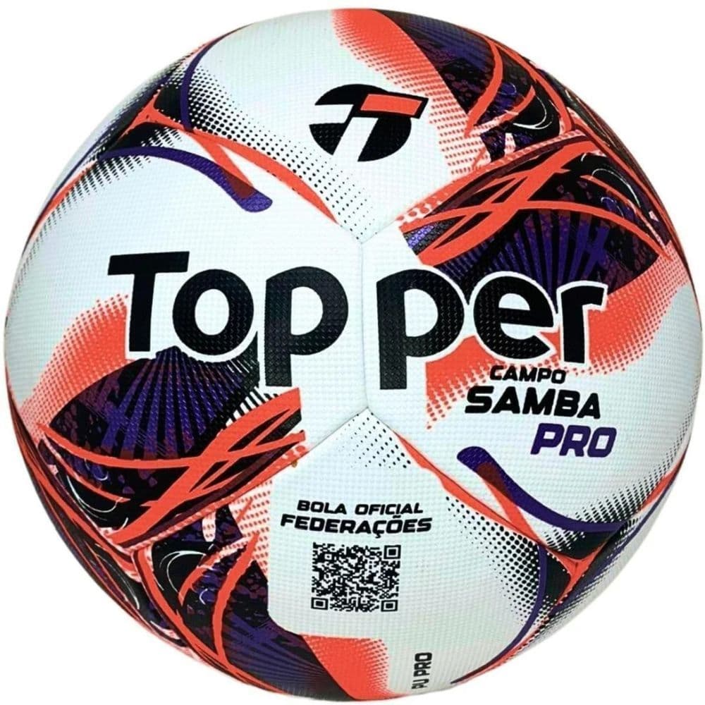 Bola Futebol de Campo Topper Samba Professional