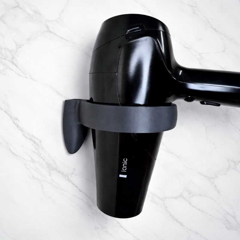 Suporte para Secador de Cabelo Organizador para Banheiro