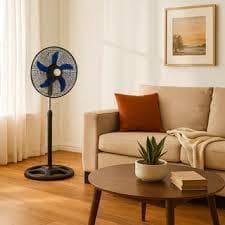 Ventilador Chão Refrescante Verão Aparelho Calor Eletrodoméstico Sala Quarto Presente Casa