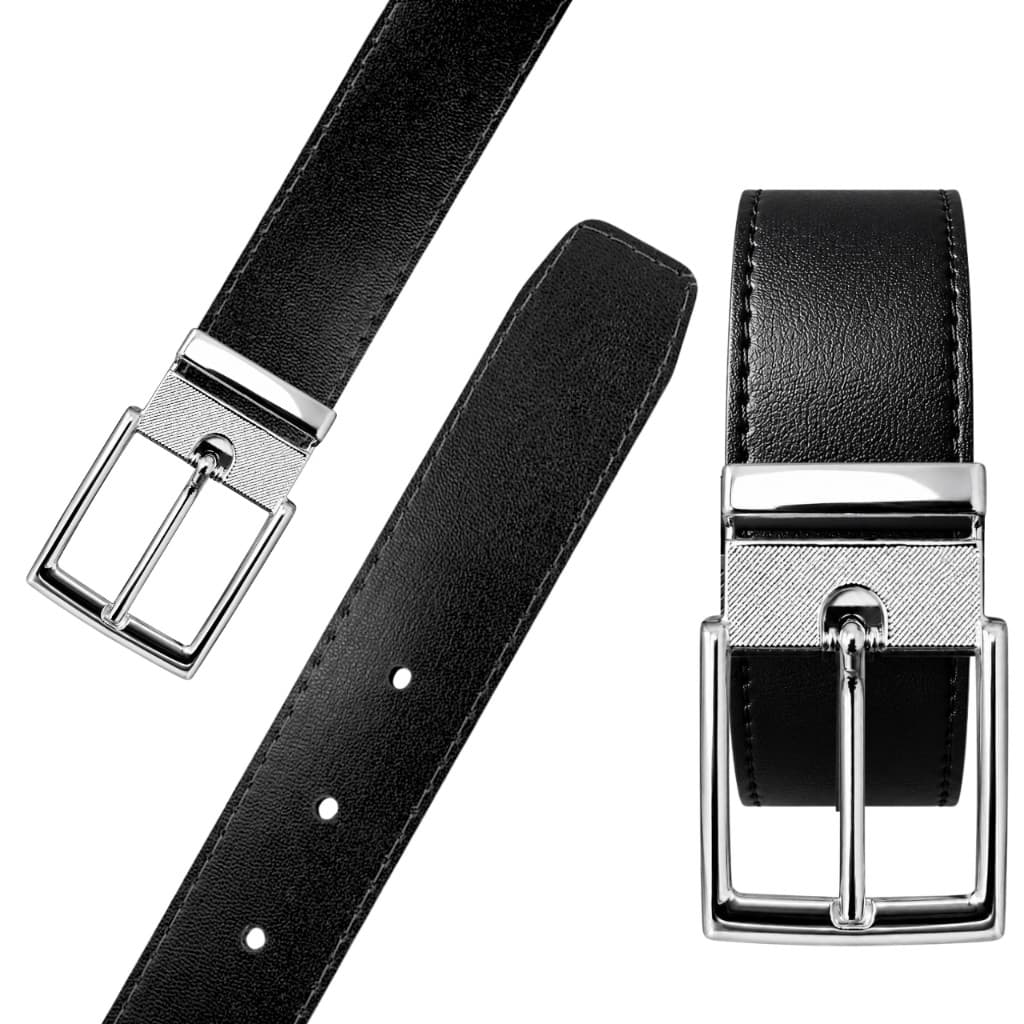 Cinto Masculino Social Padrão e Plus Size Ajustavél Largo Fivela de Metal Removivél