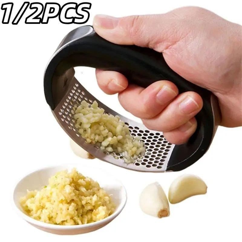 Triturador de Alho Manual em Aço Inoxidável, Ferramenta de Cozinha, Pequena Ferramenta