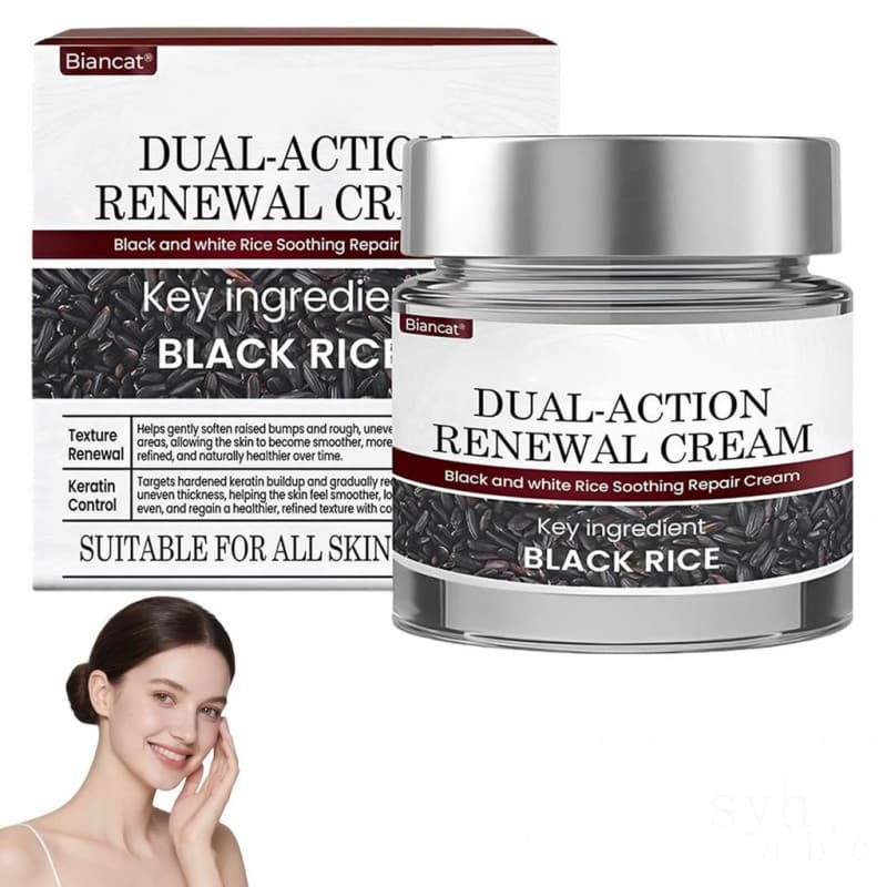 Rejuvenescimento de dupla ação, reparação profissional, Creme Reparador kAndRicehing 50g, anti-envelhecimento, hidratant