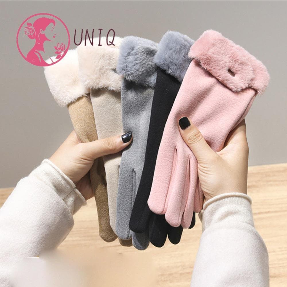 Luvas De Inverno UNIQ , Tela Sensível Ao Toque De Dedo Completo Com Tocável Quentes Inteiro 2024 Unissex