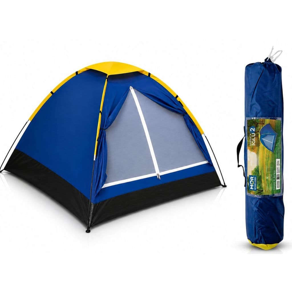 Barraca Iglu Mor Camping 2 Pessoas Acampamento Leve Compacta
