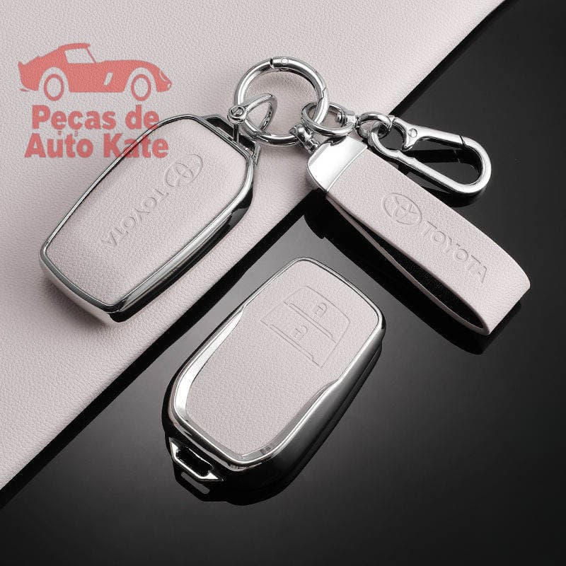 A capa protetora de chave de carro em TPU da Toyota é adequada para Corolla, Camry, RAV4, Highlander. ZBLO