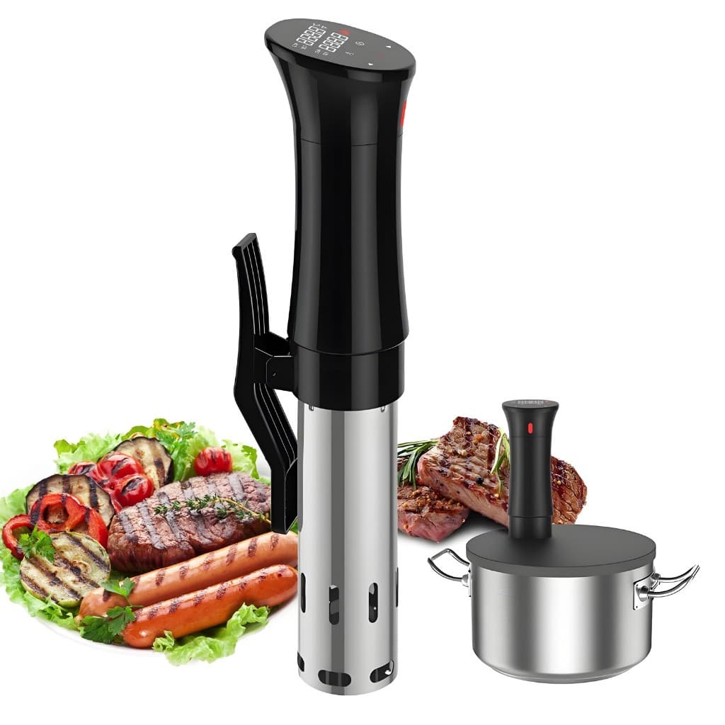 Máquina de Sous Vide 1000W Cozimento a Baixa Temperatura Preciso com Controle Digital Bivolt