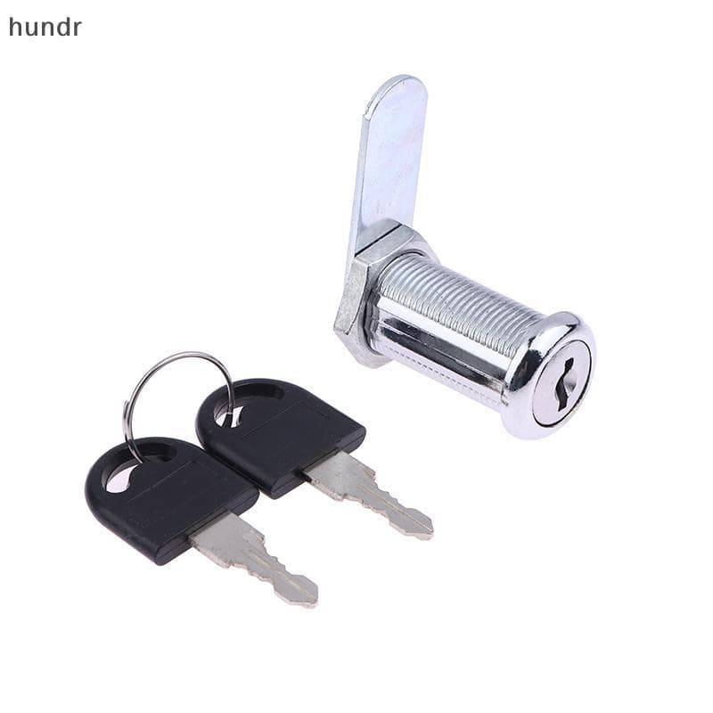 [hundr] Cilindro De Liga De Metal Com 2 Chaves Segurança Lo Armário De Móveis Porta De Armazenamento Desk Cabinet Para E