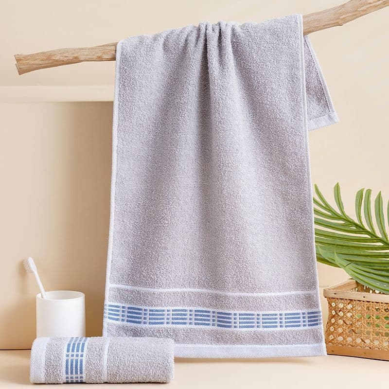 High-End toalha de algodão puro feminino Jieyuge absorver banho de água não-desbotamento toalha de banho rosto toalha de