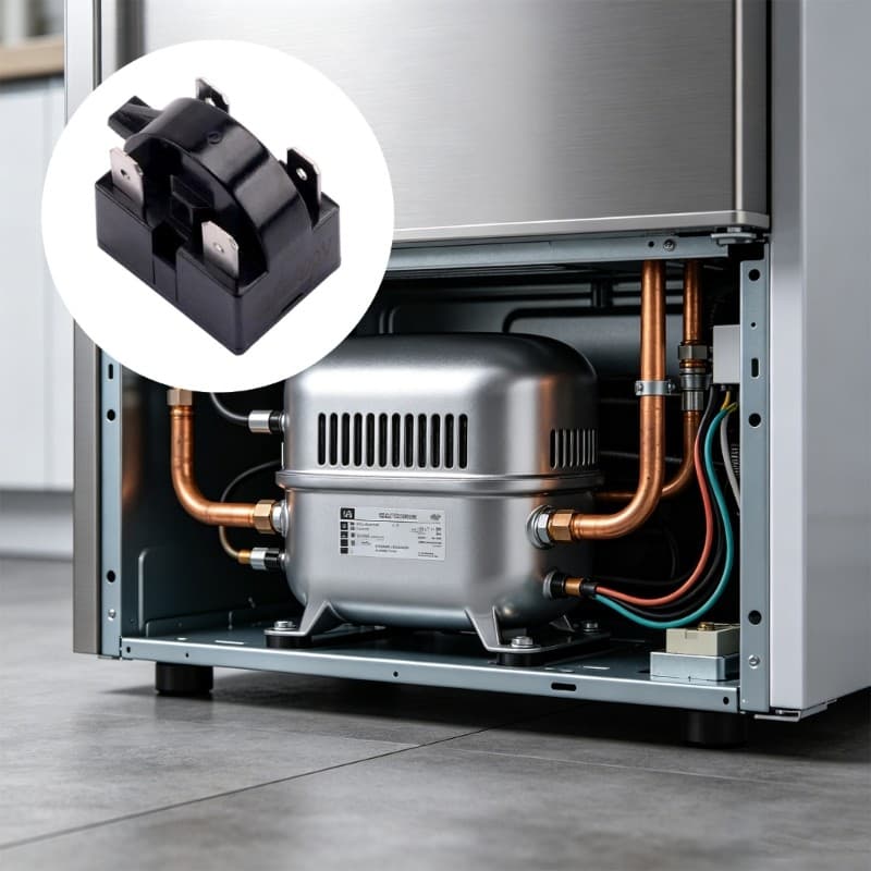 Substituição Da Unidade Partida Do Compressor blg Conjunto Corte Térmico Para Geladeira Kit E