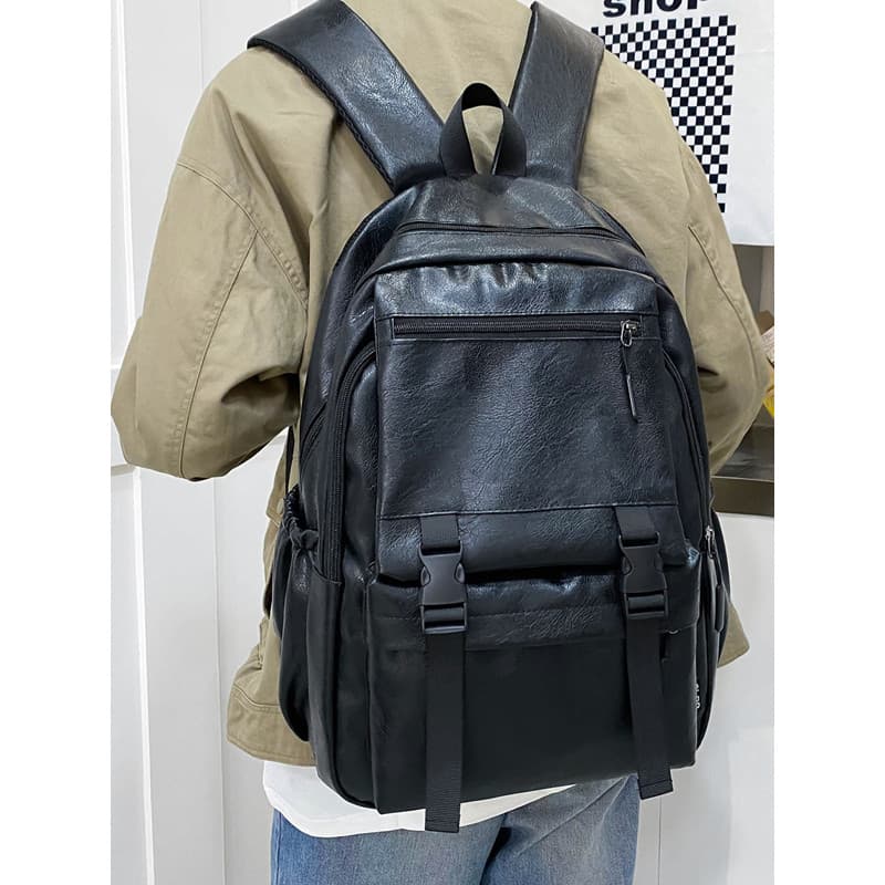 Mochila masculina de alto valor mochila de viagem de negócios na moda novo estilo moda rua Wear estudantes universitário