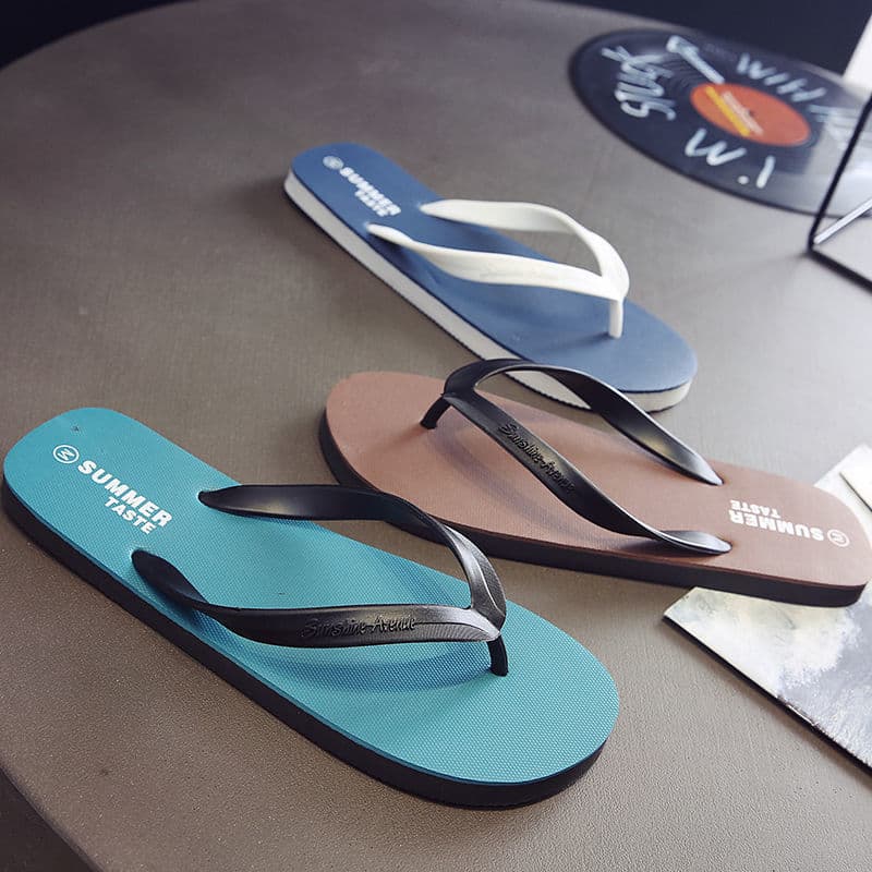 Chinelos masculinos verão 2025 novo estilo na moda Casual antiderrapante resistente ao desgaste flip-flops exterior nós