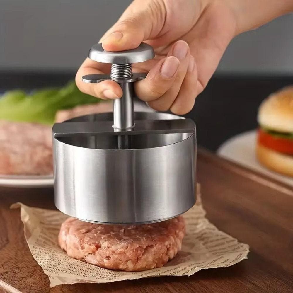 Burger Patty Maker , Molde Antiaderente Para Prensa De Hambúrguer De 8/10/11/14 Cm Manual De Bola De Arroz