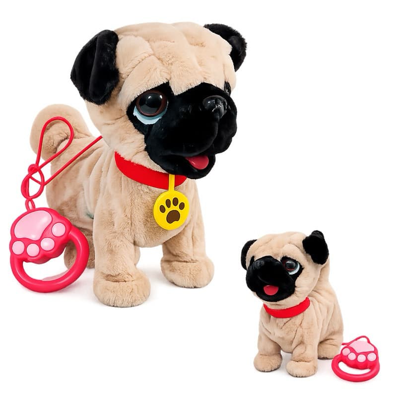Cachorro Pet Brinquedo Interativo Com Som Movimento Fala Anda Lambe Repete