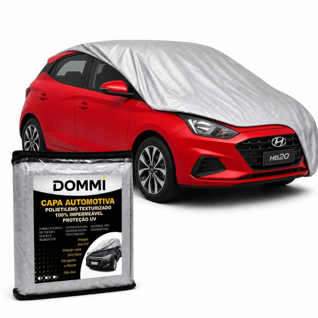 Capa Cobrir Hb20 Hatch Impermeável Forrada Protege Sol Chuva Poeira Lona Grossa