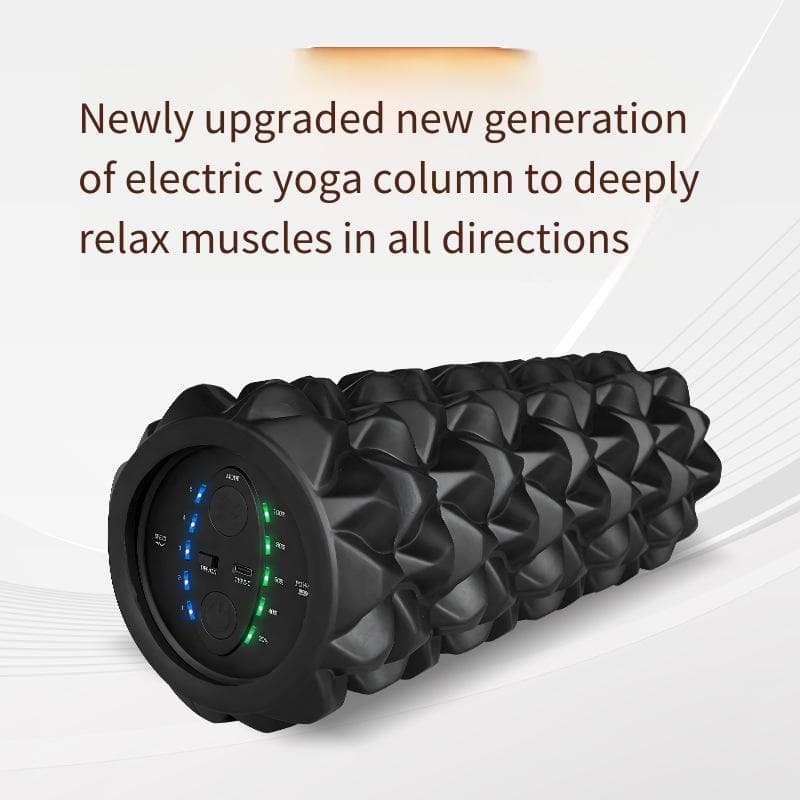 Espuma Elétrica Rolando Músculo Relaxante Profissional Yoga Equipamentos De Fitness Perna Emagrecimento Massagem Roller