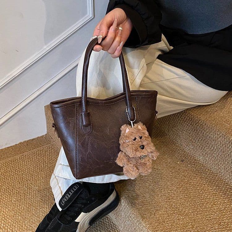 Nova Bolsa Transversal de Ombro Único da Moda Primavera 2026, Bolsa Saco Casual e Única, Bolsa de Mão Feminina Texturiza