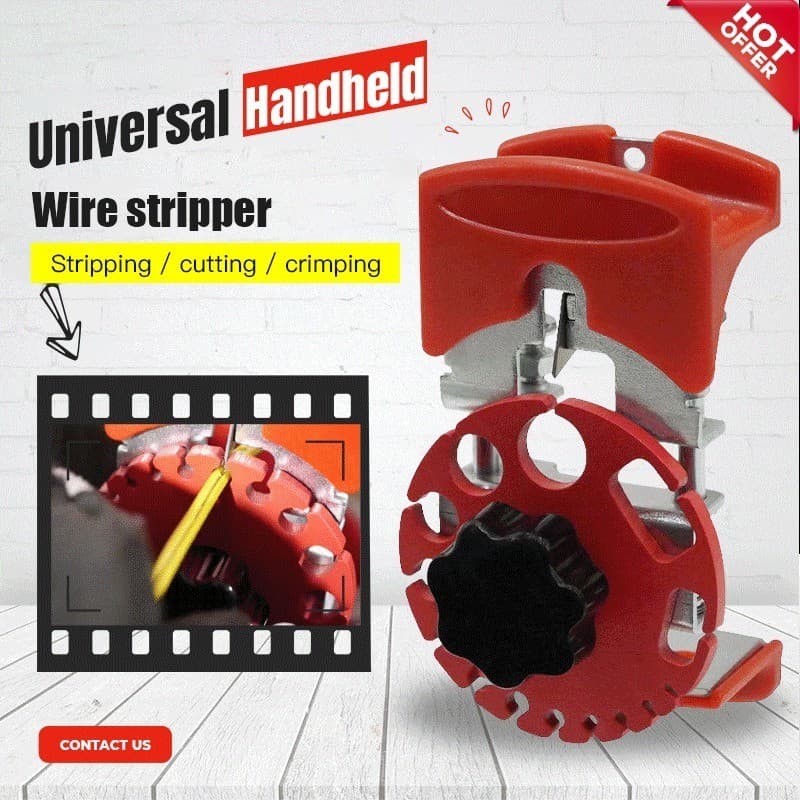 【Descascador Rápido】Handheld Wire Stripper Fast Copper Wire Cable Stripper/Ferramenta Descascador de Fios