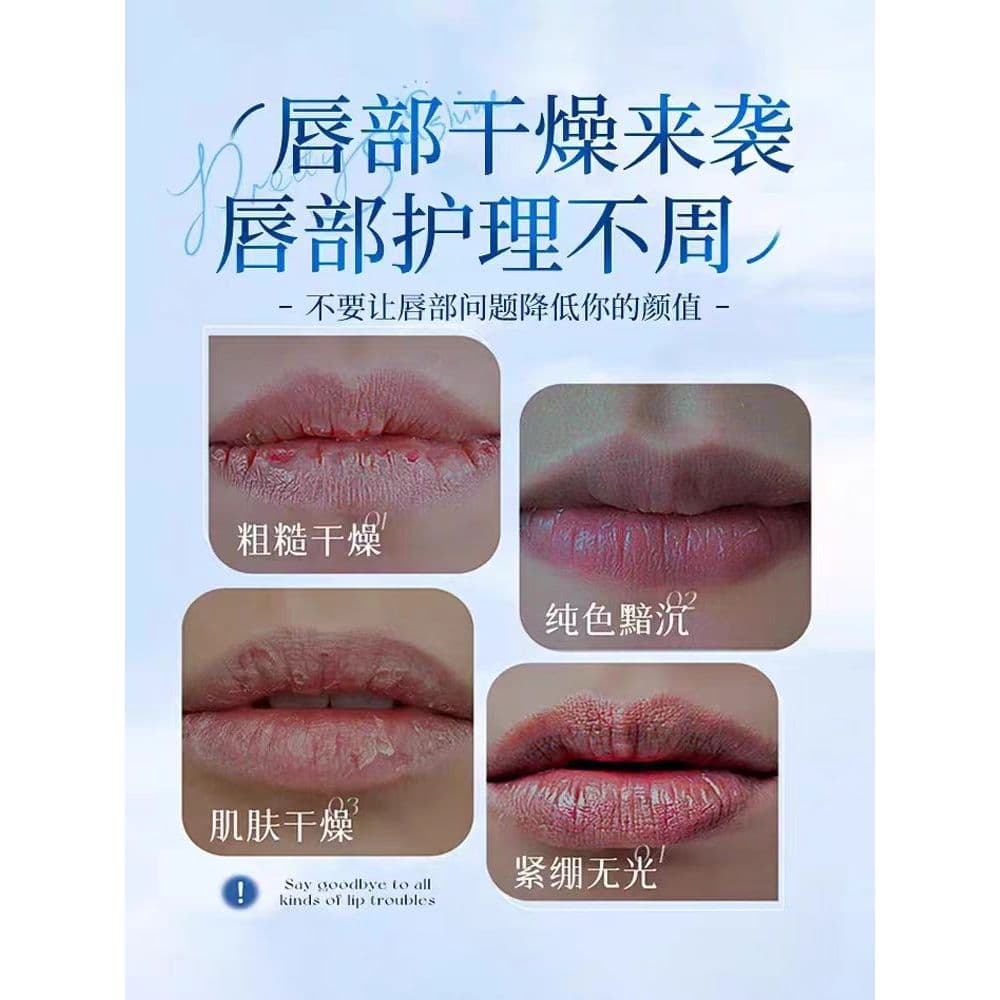 Han Ximeng vitamina B5 óleo de essência labial outono inverno hidratante hidratante Anti-secagem desbotamento linhas lab