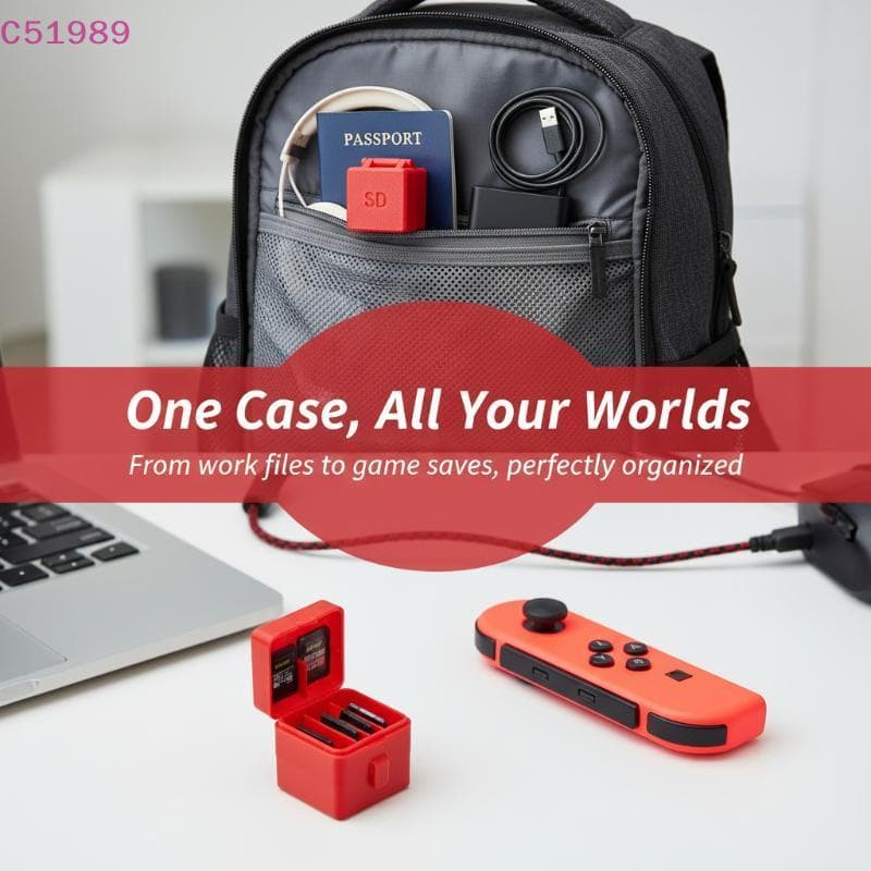 [kaan] Interruptor Portátil Acessórios De Viagem Estojo Para Cartão De Jogo Suporte Memória Hard Shell NS Caixa Protetor
