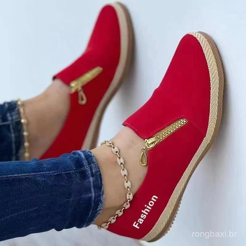 Sapatos femininos transfronteiriços de tamanho grande comércio exterior sapatos únicos transfronteiriços casuais 2022 pr