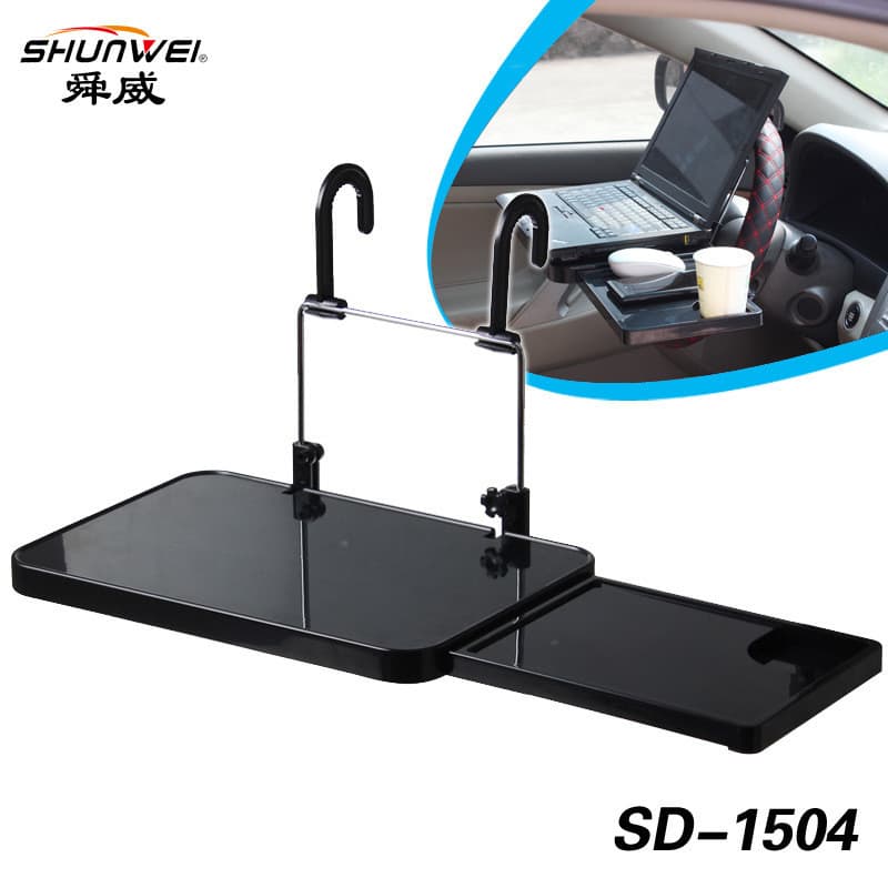 Placa de mesa pequena para carro, mesa de jantar dobrável, mesa de estudo traseira, volante, assento traseiro, suporte p