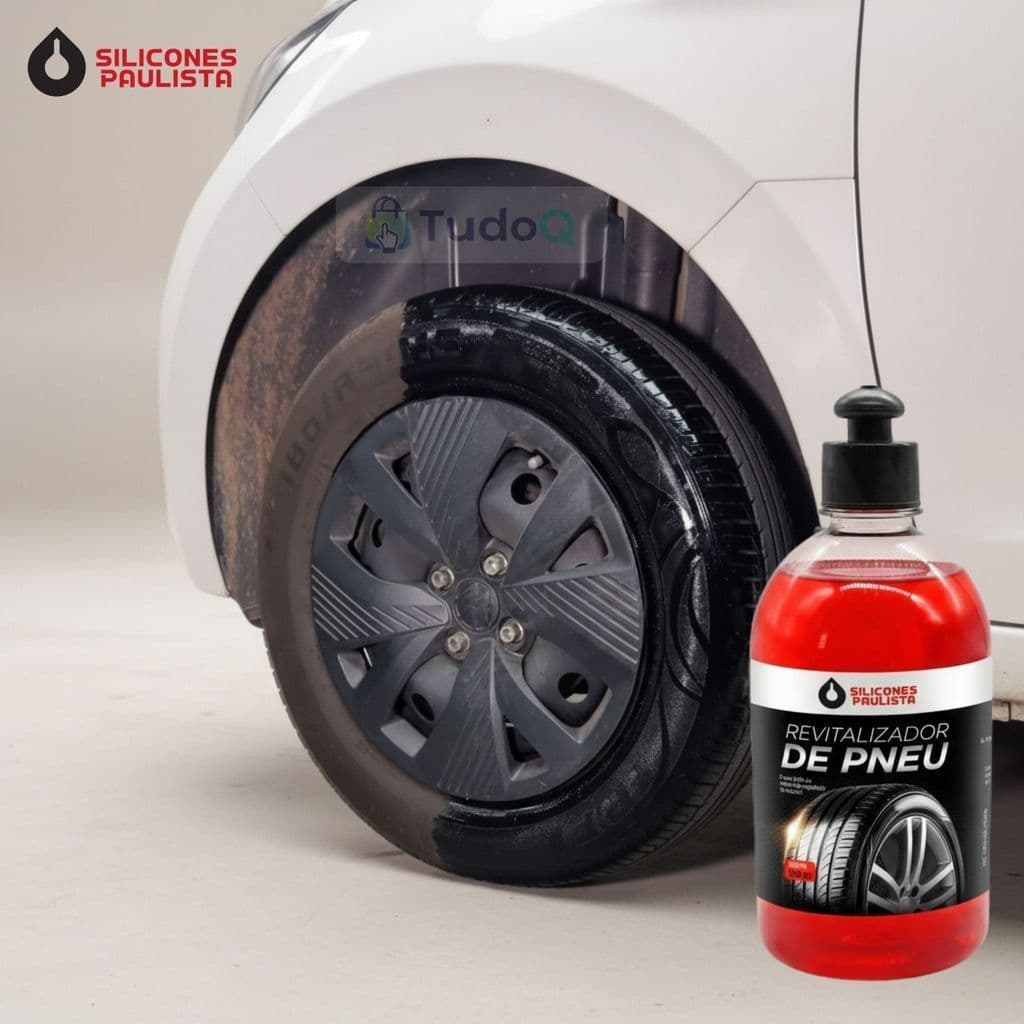 Pretinho Profissional para Pneu Silicone Paulista 500ml – Não Sai Com Agua, Alta Porteção