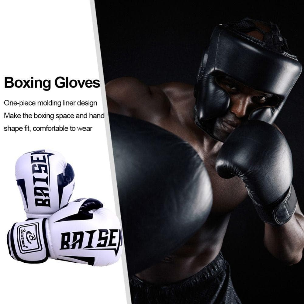 SUNDANCE 1 Paie De Luvas De Boxe , Boa Resistência 8 Onças 10 Treinamento , Perfuração Com Design De Adesivos